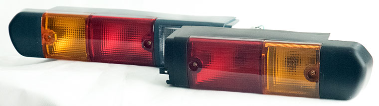 Toyota 7FB Forklift Tail Lights (Rear Lights), 3-Color Signal Combination, Safety Display